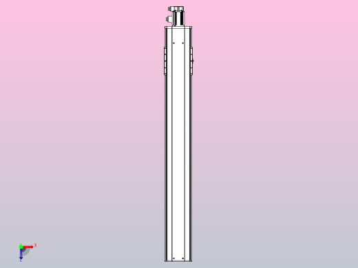 日规模组半封闭丝杆TPA-HNR-220D-3210C-L1450-M-C-P1K-N3俯视缩略图