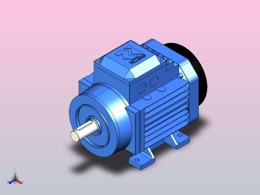 IM B3 H80-180(YE2、YE3)通用电机[YE2-100L1-4-B3] (2)