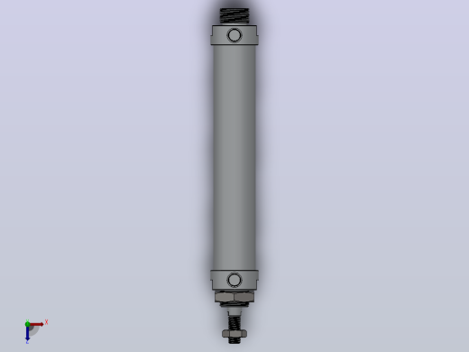MAL-CM系列迷你气缸[MAL-32X150-S-CM]俯视缩略图