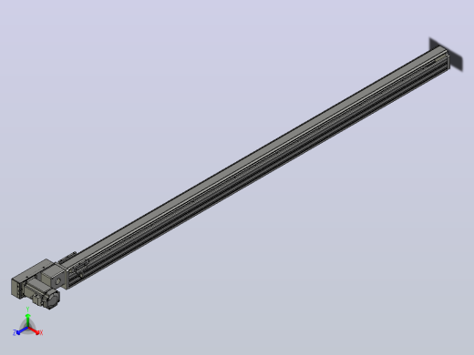 皮带直线轴半封闭可选导轨TPA-HNB-65S-90-L1650-ML-C-P10-N3