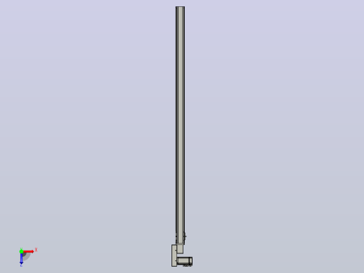 皮带直线轴半封闭可选导轨TPA-HNB-65S-90-L1650-ML-C-P10-N3俯视缩略图