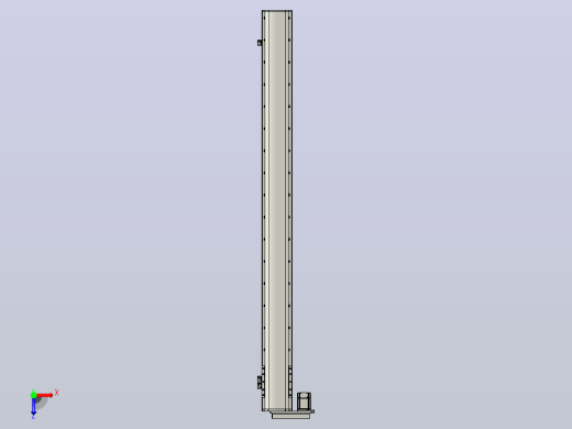 MT136BS半封闭丝杆滑台[MT136BS.L#.1550.BL.P40.C3]俯视缩略图