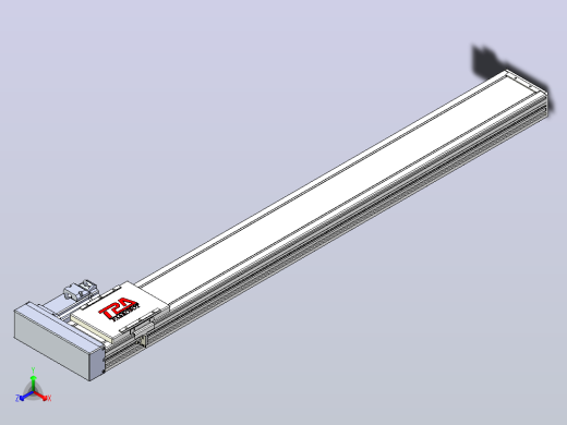 滚珠丝杠直线轴带导轨全封闭TPA-HCR-110D-1610C-L950-ML-C-P40-N3