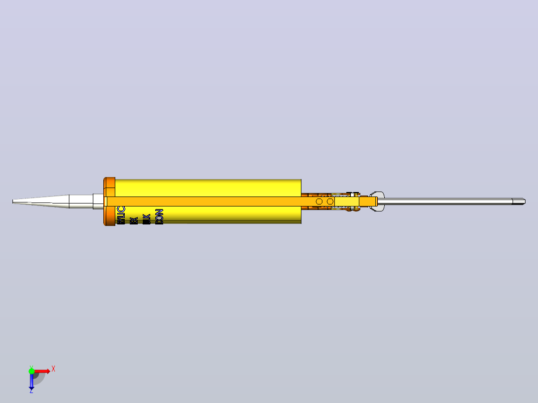 9英寸填缝器打胶俯视图