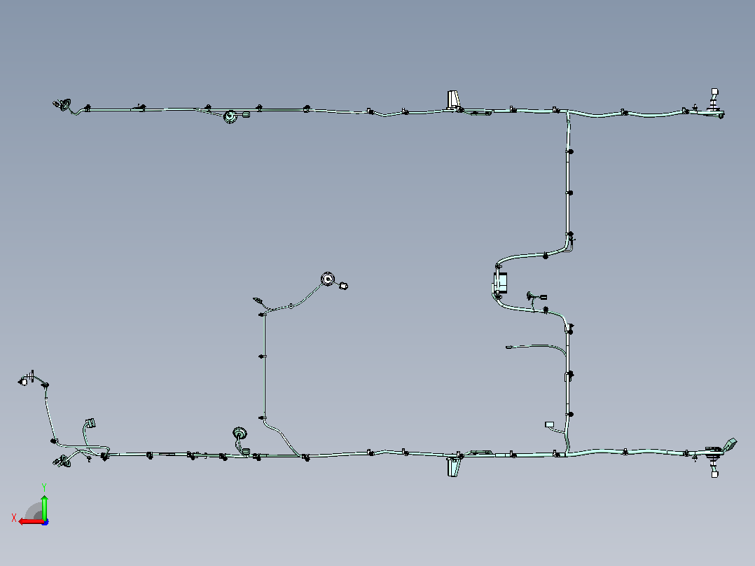 FNA4002001_车身线束装置后视图