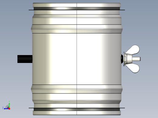 管道阻尼器右视缩略图