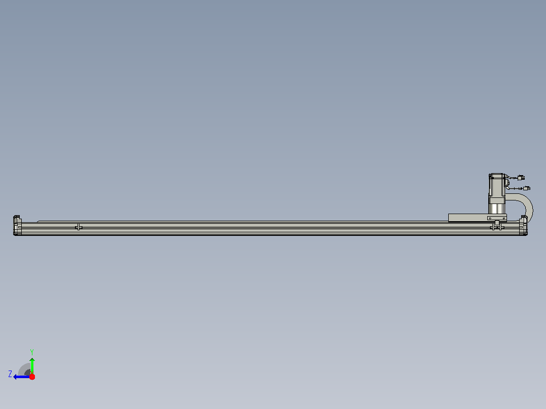 TM14-L3-1500-BC-T400W-C4-MB-3M齿轮齿条型TM14右视图