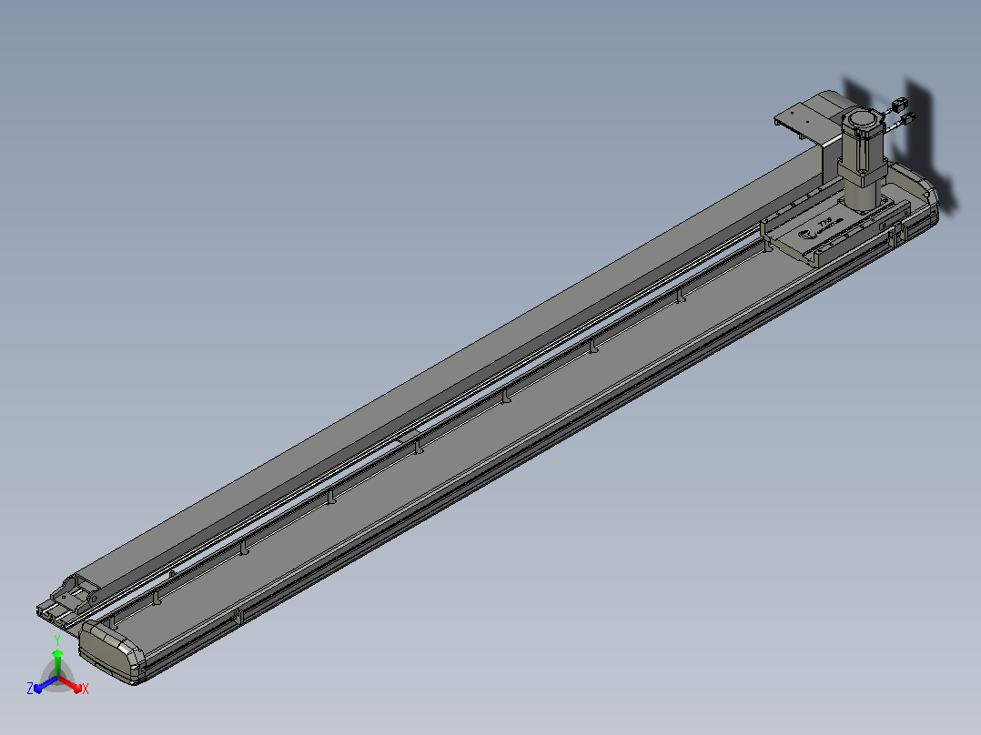 TM14-L3-1500-BC-T400W-C4-MB-3M齿轮齿条型TM14正等轴测图