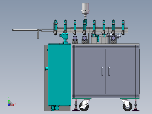 线材激光焊接裁断机sw17可编辑前视缩略图