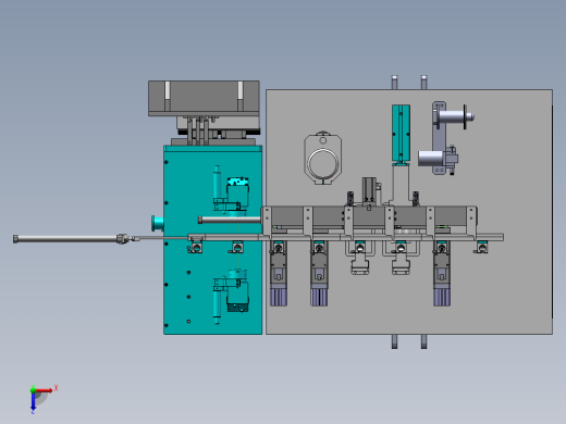 线材激光焊接裁断机sw17可编辑俯视缩略图