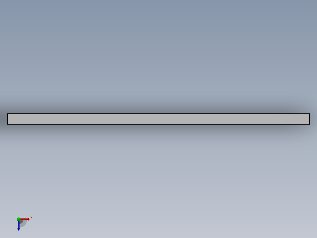 实木书桌3D模型设计俯视图