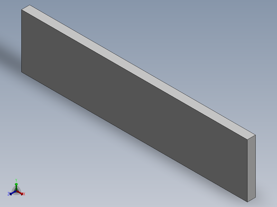 实木书桌3D模型设计正等轴测图