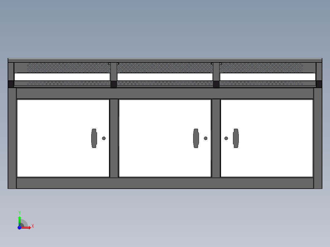 操作台的图档 3D图和2D的加工图前视图