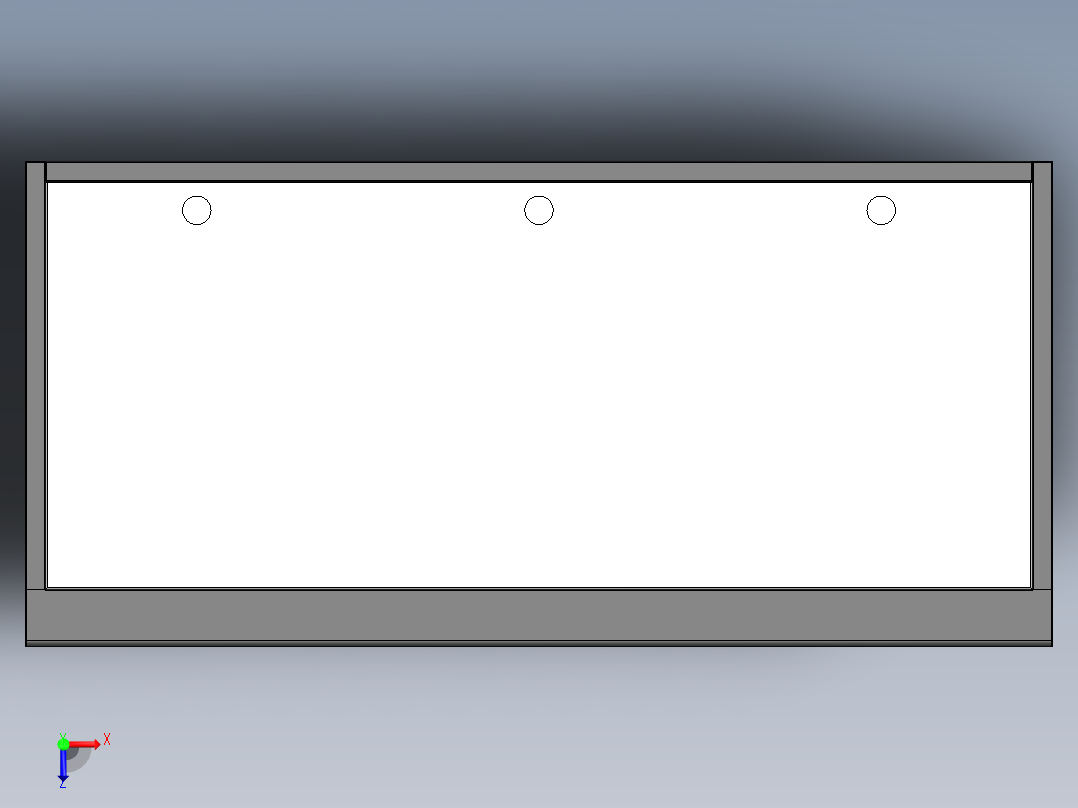 操作台的图档 3D图和2D的加工图俯视图