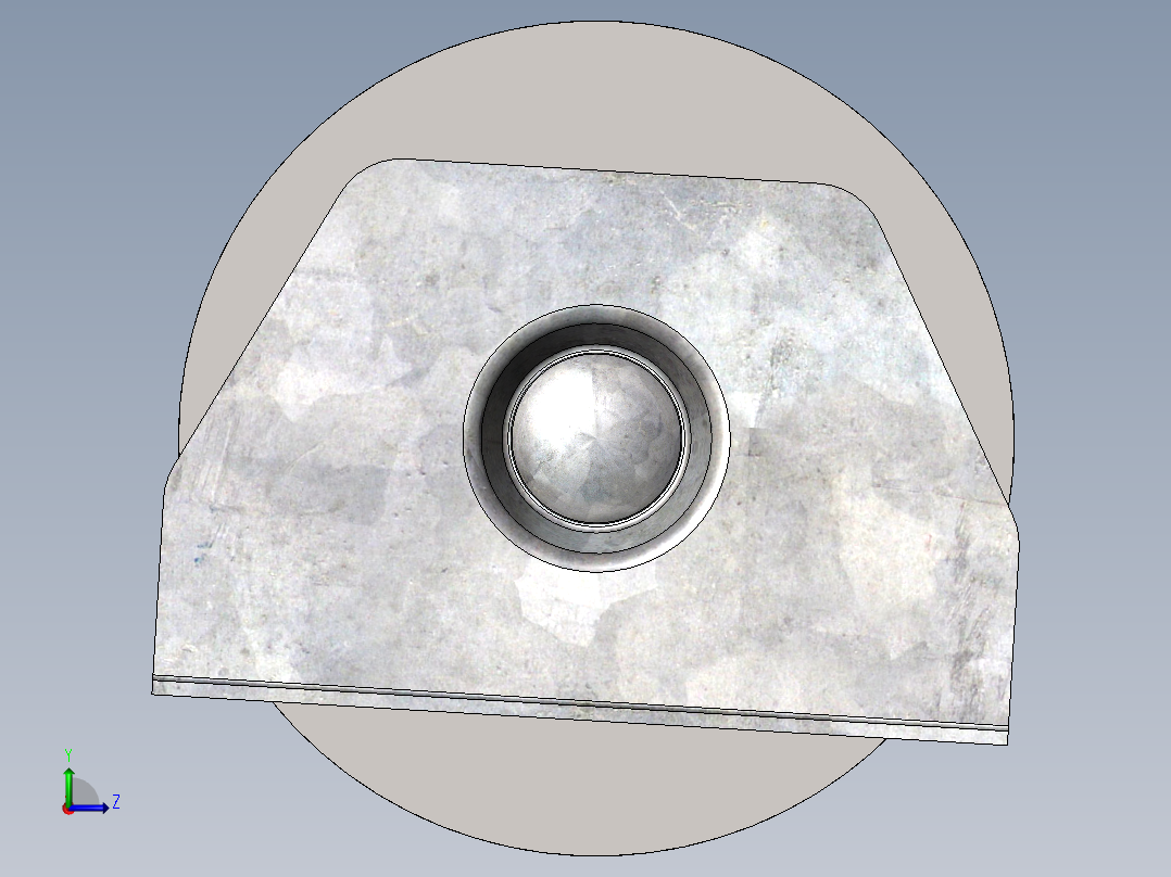 solidworks 车轮滑动门左视图