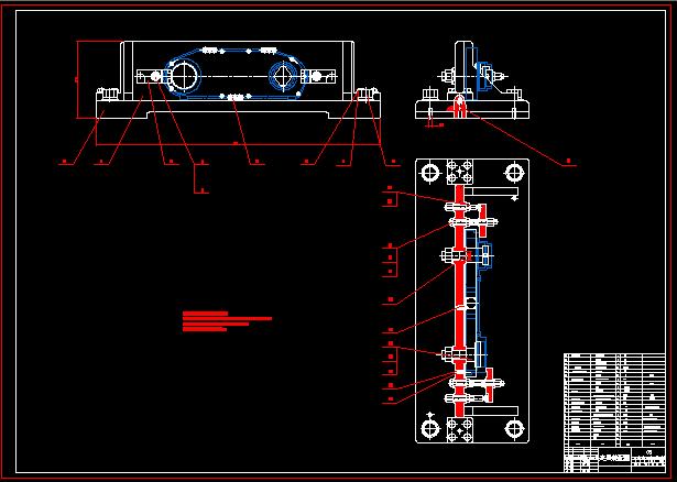 箱盖钻孔多轴箱设计