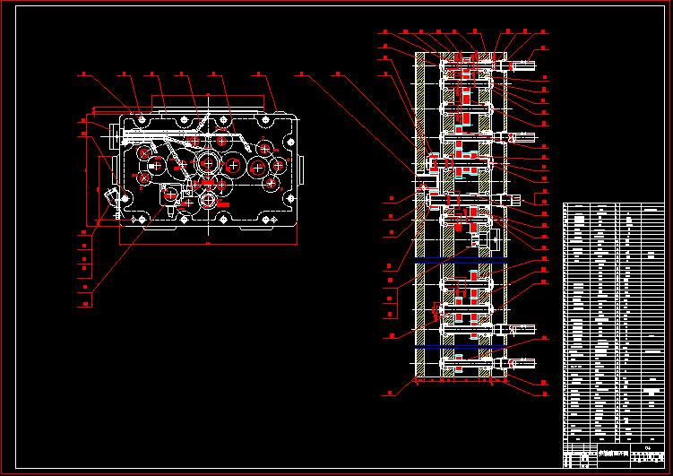 箱盖钻孔多轴箱设计