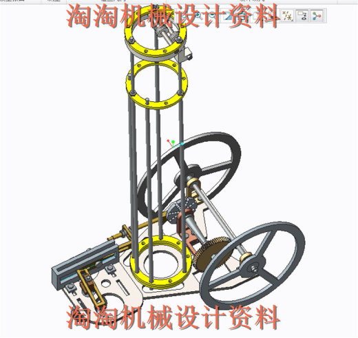 工程训练大赛 一等奖作品 S无碳小车 含运动仿真 机械设计参考缩略图