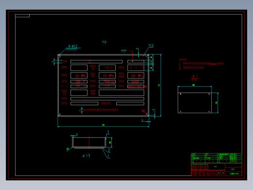余热回收锅炉总图