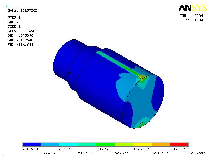 热连轧辊系变形三维建模及有限元分析