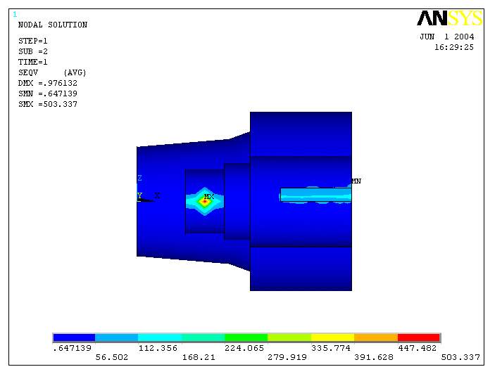 热连轧辊系变形三维建模及有限元分析