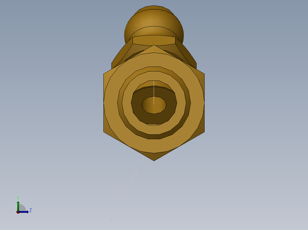 压注油杯左视图