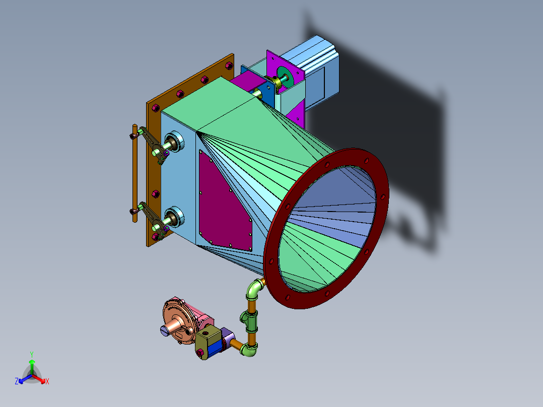 不锈钢电动密闭风阀调节阀