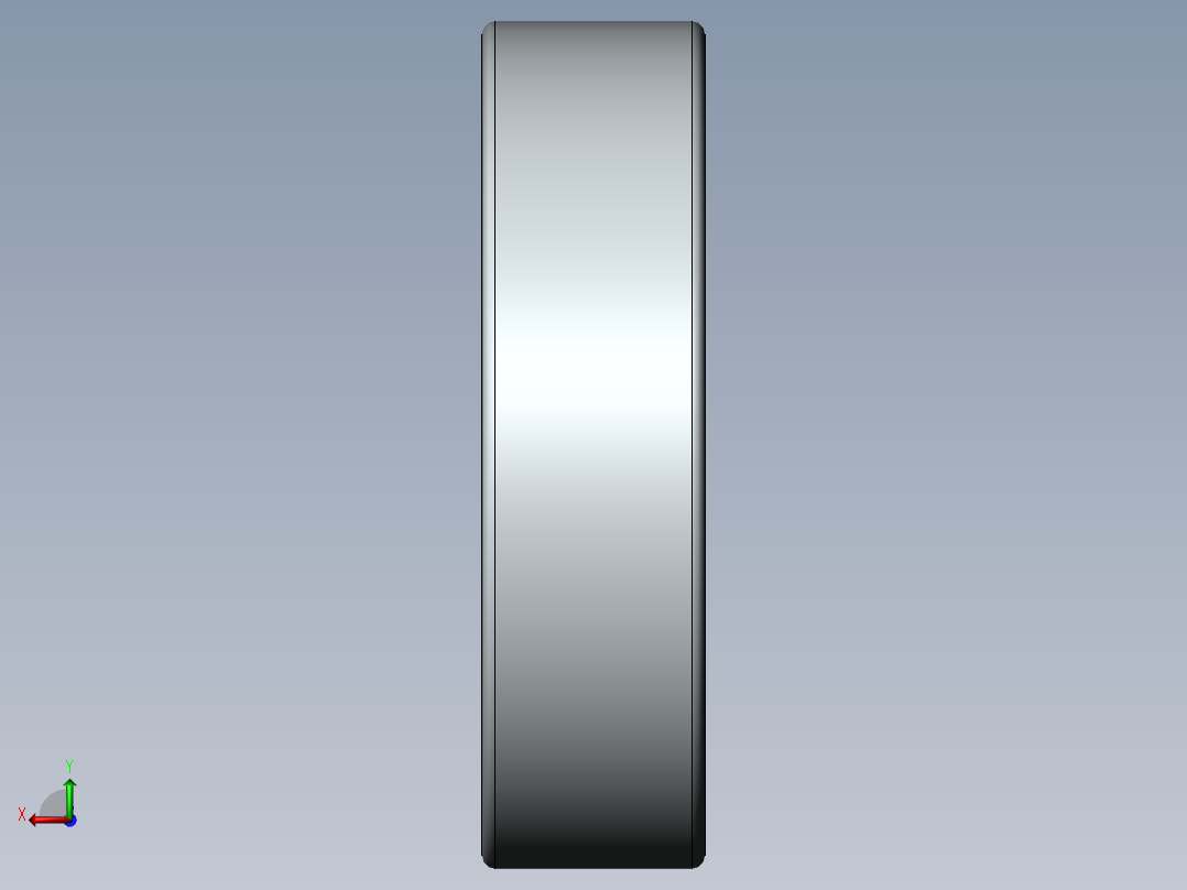 GB／T276-94深沟球轴承61800-2RZ后视图