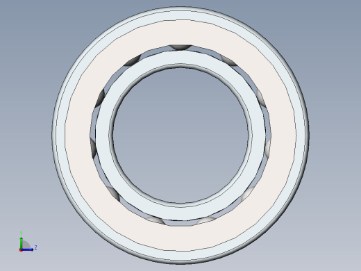 GB／T276-94深沟球轴承61800-2RZ左视缩略图
