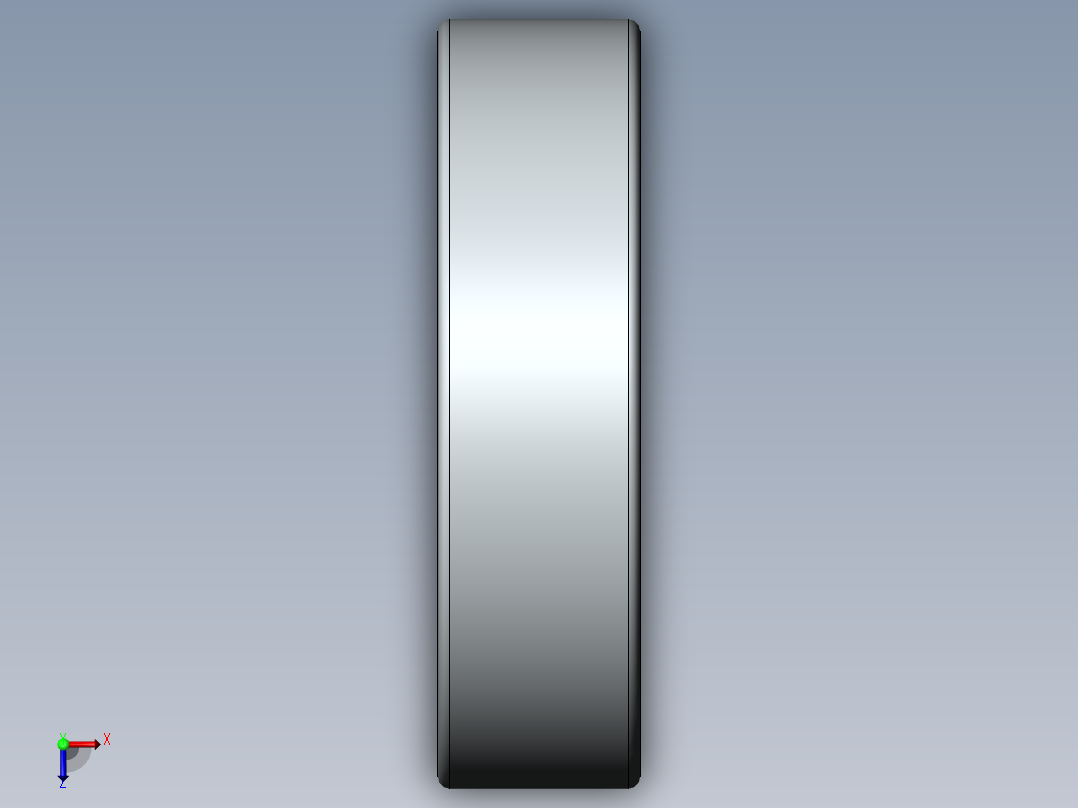 GB／T276-94深沟球轴承61800-2RZ俯视图