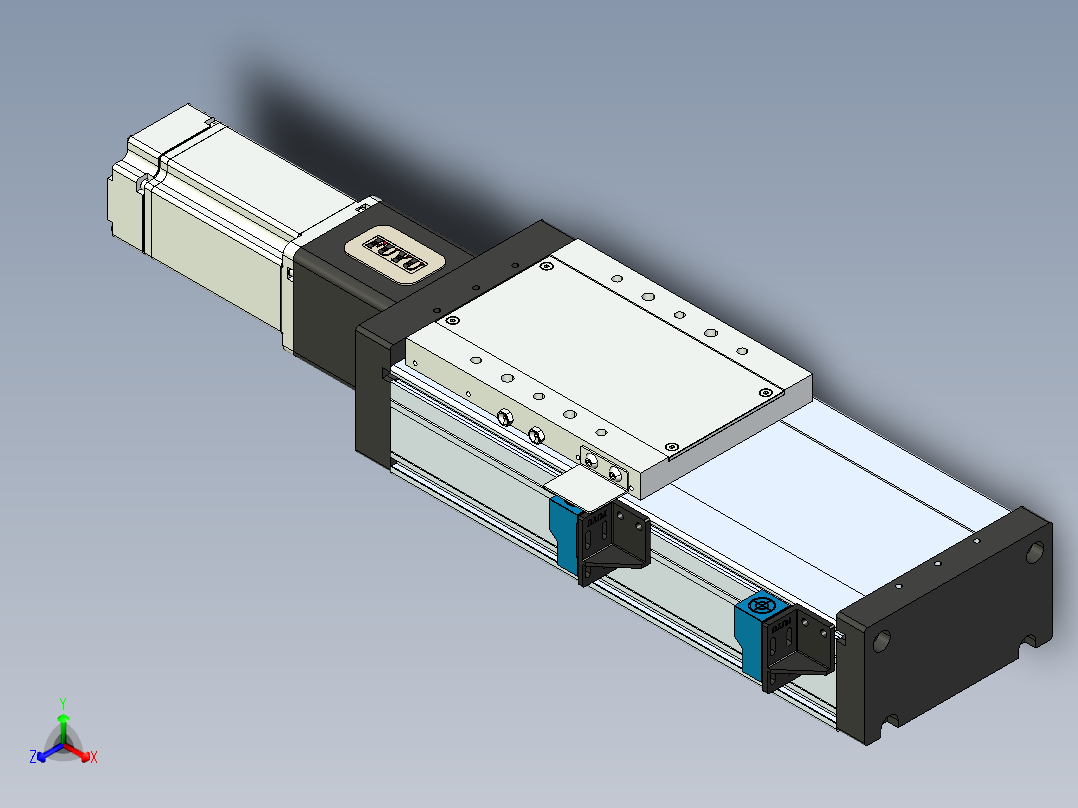 模组FSL120 E100 10C7-BC-T40主视图