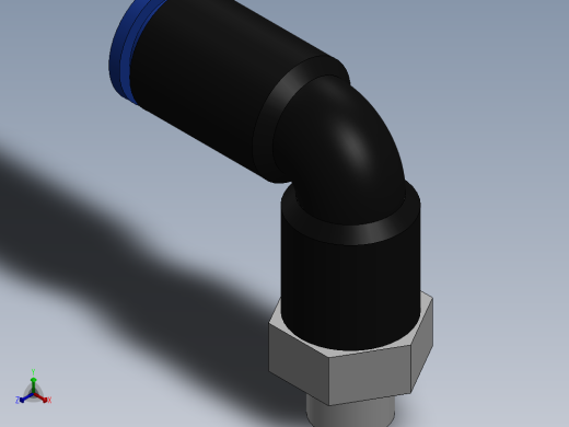 Ø4 x M6 COTOVELO 90° MACHO GIRAT. (C02470406)