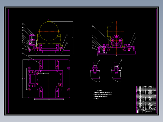 蜗轮箱镗47孔工艺规程和夹具设计含CAD图纸+工序卡+说明书