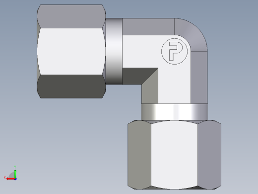 卡套式工业通用硬管接头EO_Union_elbow_W08ZL71后视缩略图