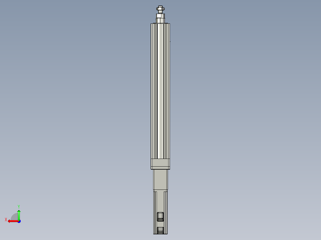 12VZ电动缸-VZ5-S250-BC后视图