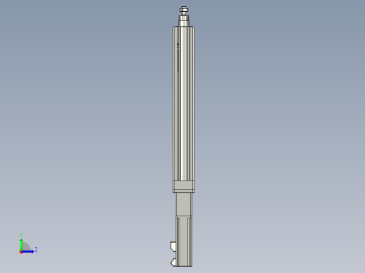 12VZ电动缸-VZ5-S250-BC左视缩略图