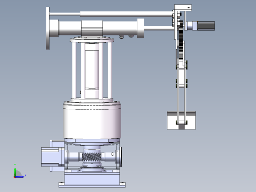 轴承座自动上下料系统左视缩略图