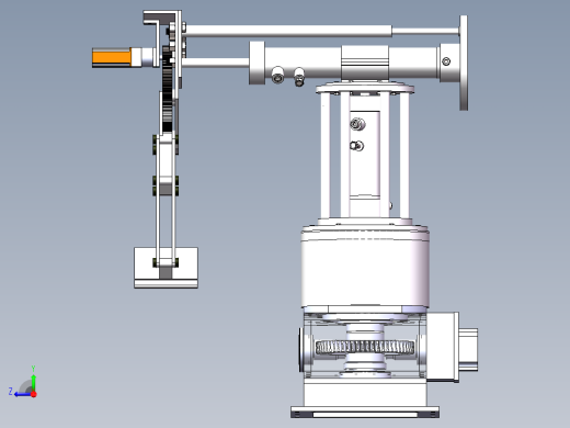 轴承座自动上下料系统右视缩略图