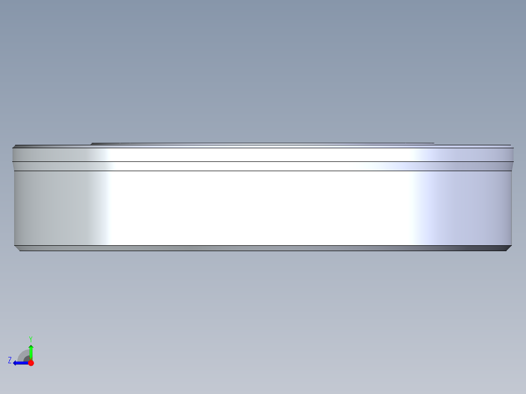 KOSMEKVSB400-F多系列多零件图纸模型多系列多零件图纸模型右视图