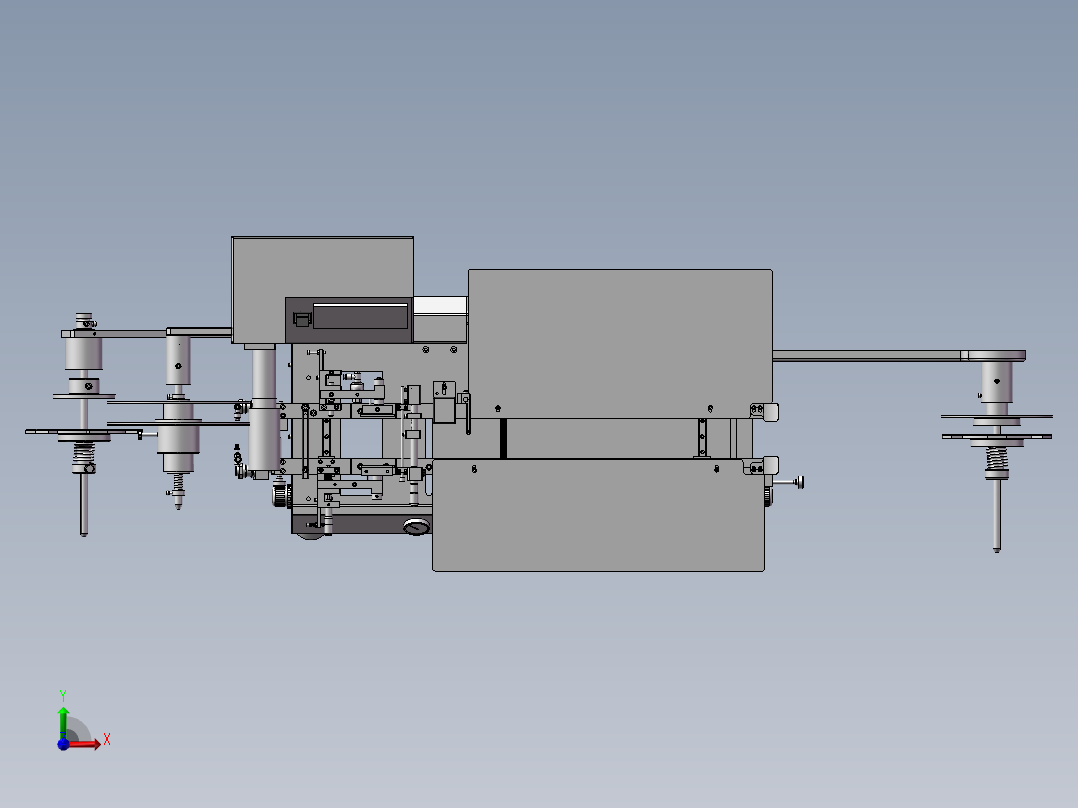 SMT编带机、半自动编带包装机前视图