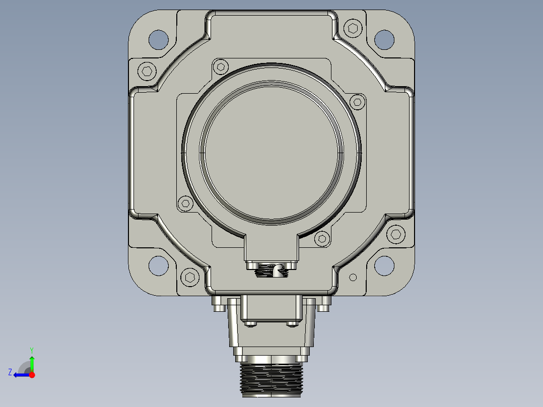 电机MS6G-130CM15BZ2-42P3右视图