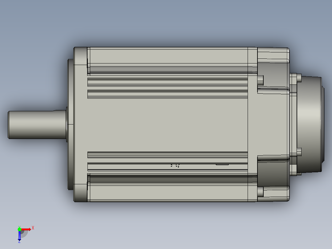 电机MS6G-130CM15BZ2-42P3俯视图