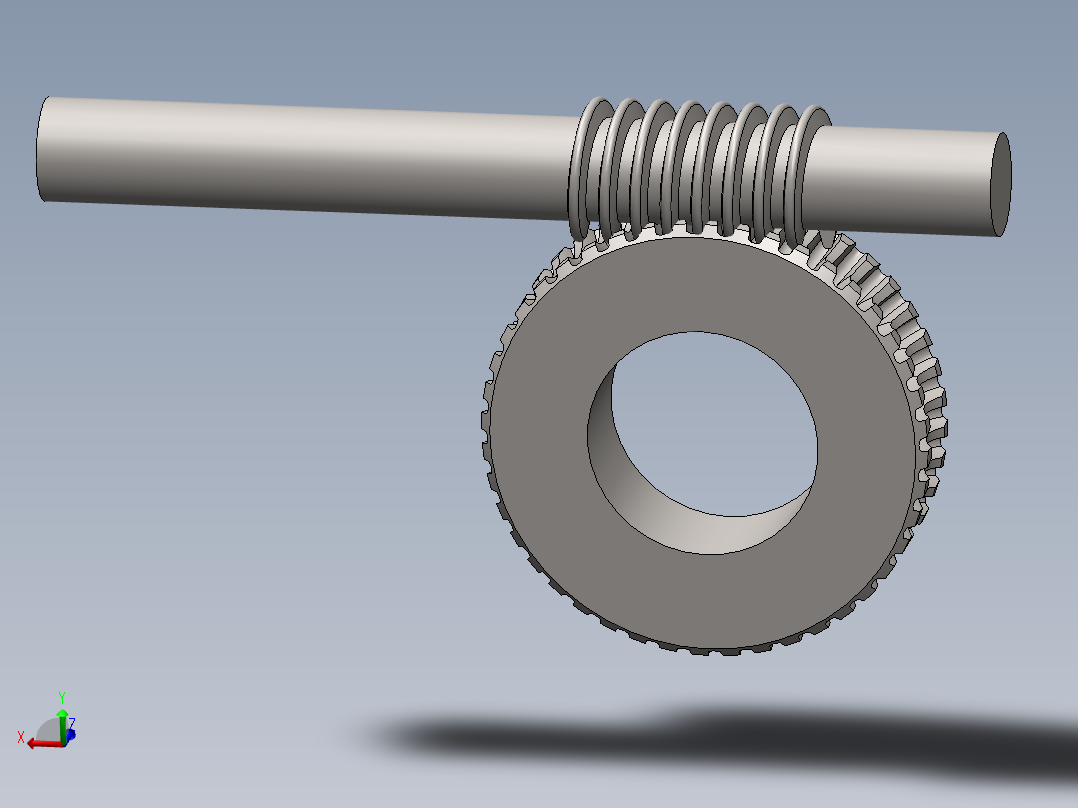 齿轮啮合 (139)主视图