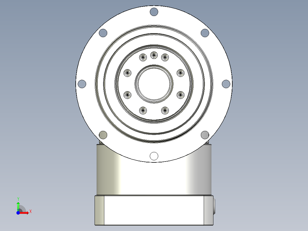 多摩川行星减速机TDR-064-L1-14BK14前视图