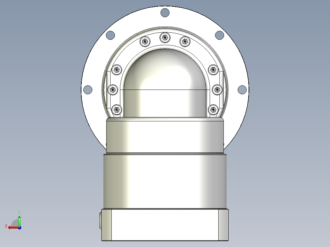 多摩川行星减速机TDR-064-L1-14BK14后视图
