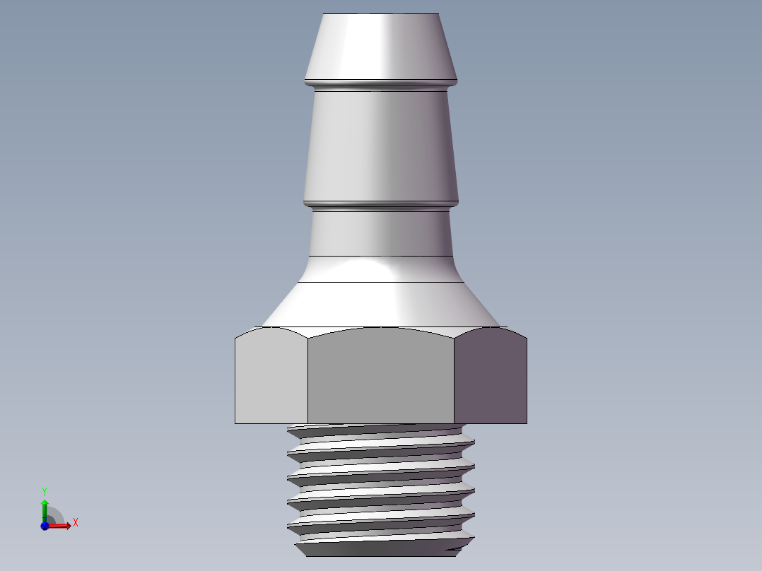 宝塔接头前视图