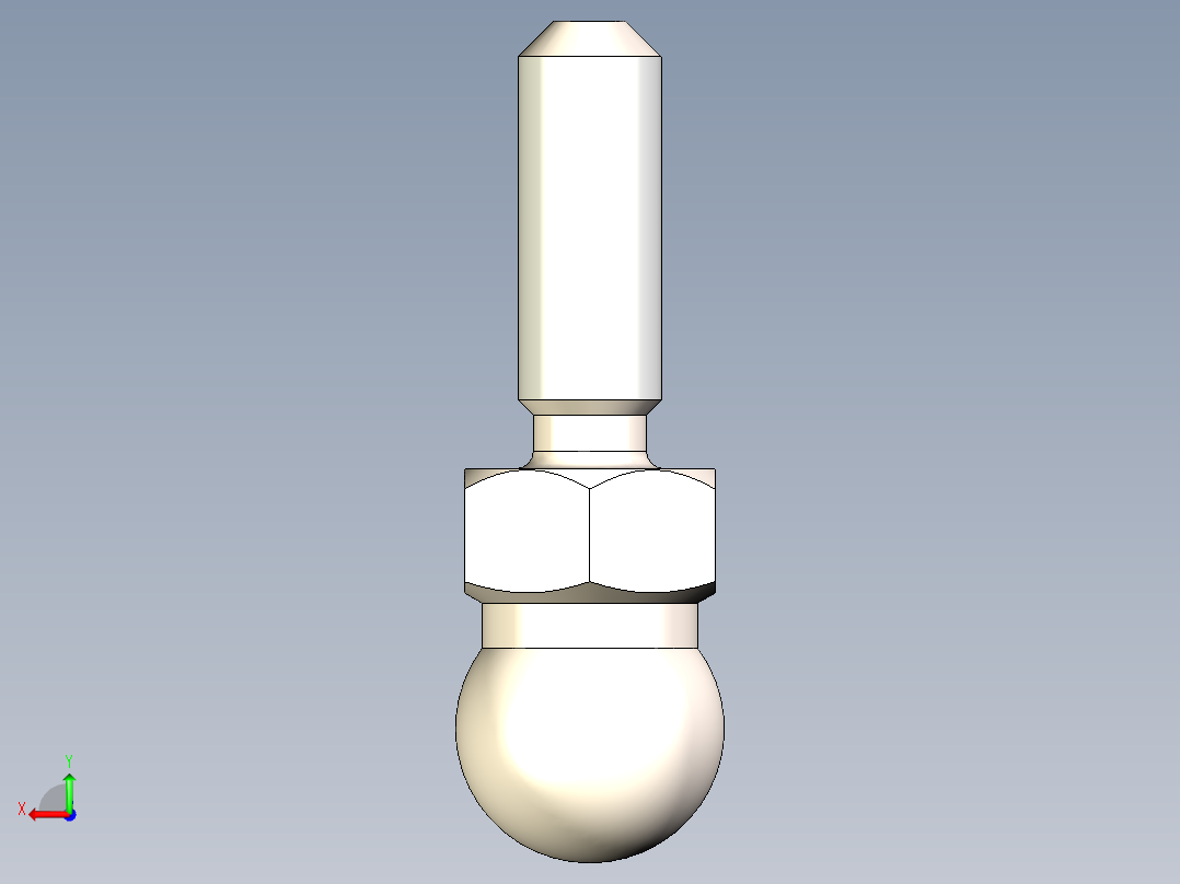 型材-KJN M8X25 THREADED ROD 098DM08025M后视图