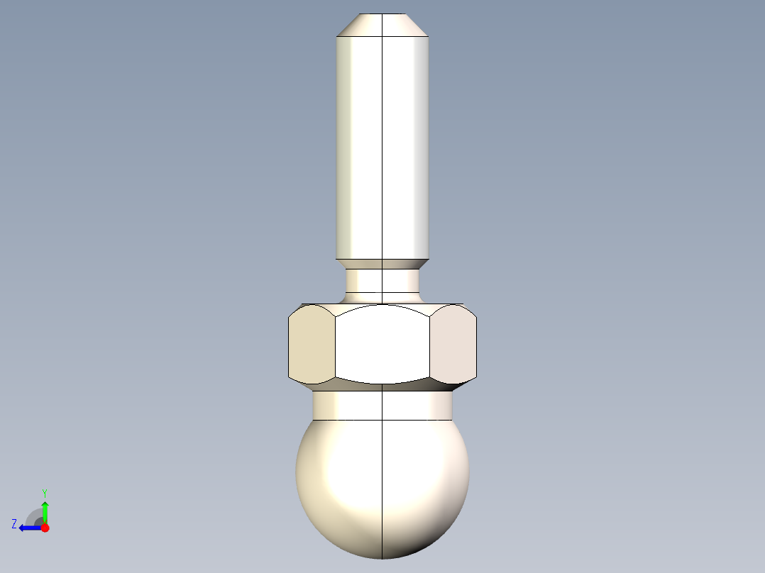 型材-KJN M8X25 THREADED ROD 098DM08025M右视图