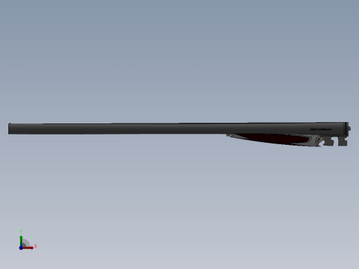 加尔比双管猎枪第1部分枪管总成前视缩略图