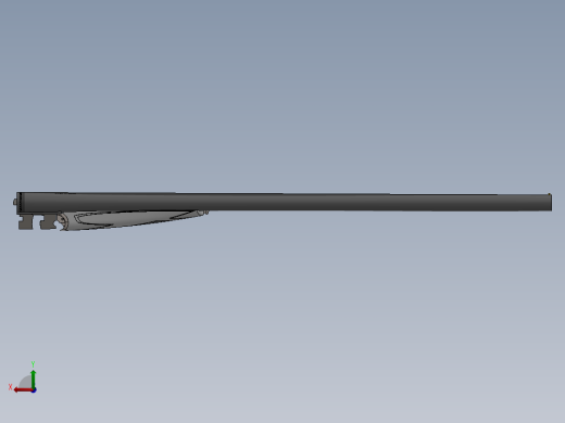 加尔比双管猎枪第1部分枪管总成后视缩略图